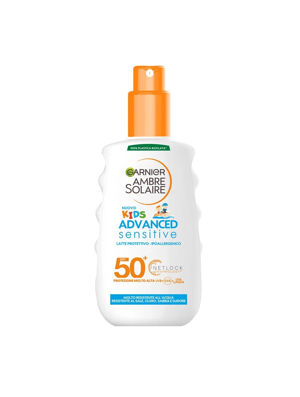 Garnier Ambre Solaire - Advanced Sensitive Kids Spray Protettivo SPF50+ 200ml