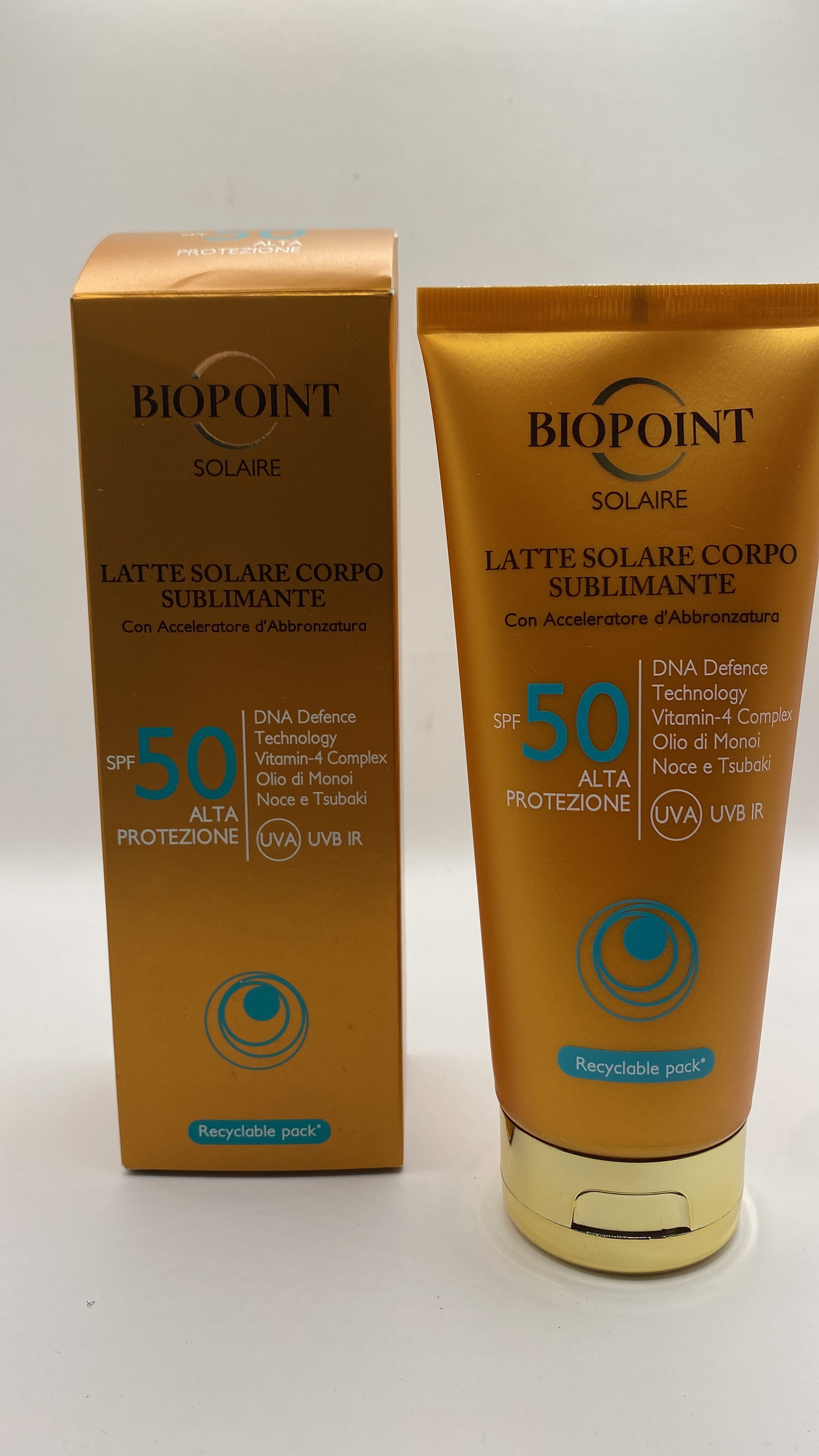 BIOPOINT LATTE SOLARE CORPO SUBLIMANTE SPF 50 - ml 200