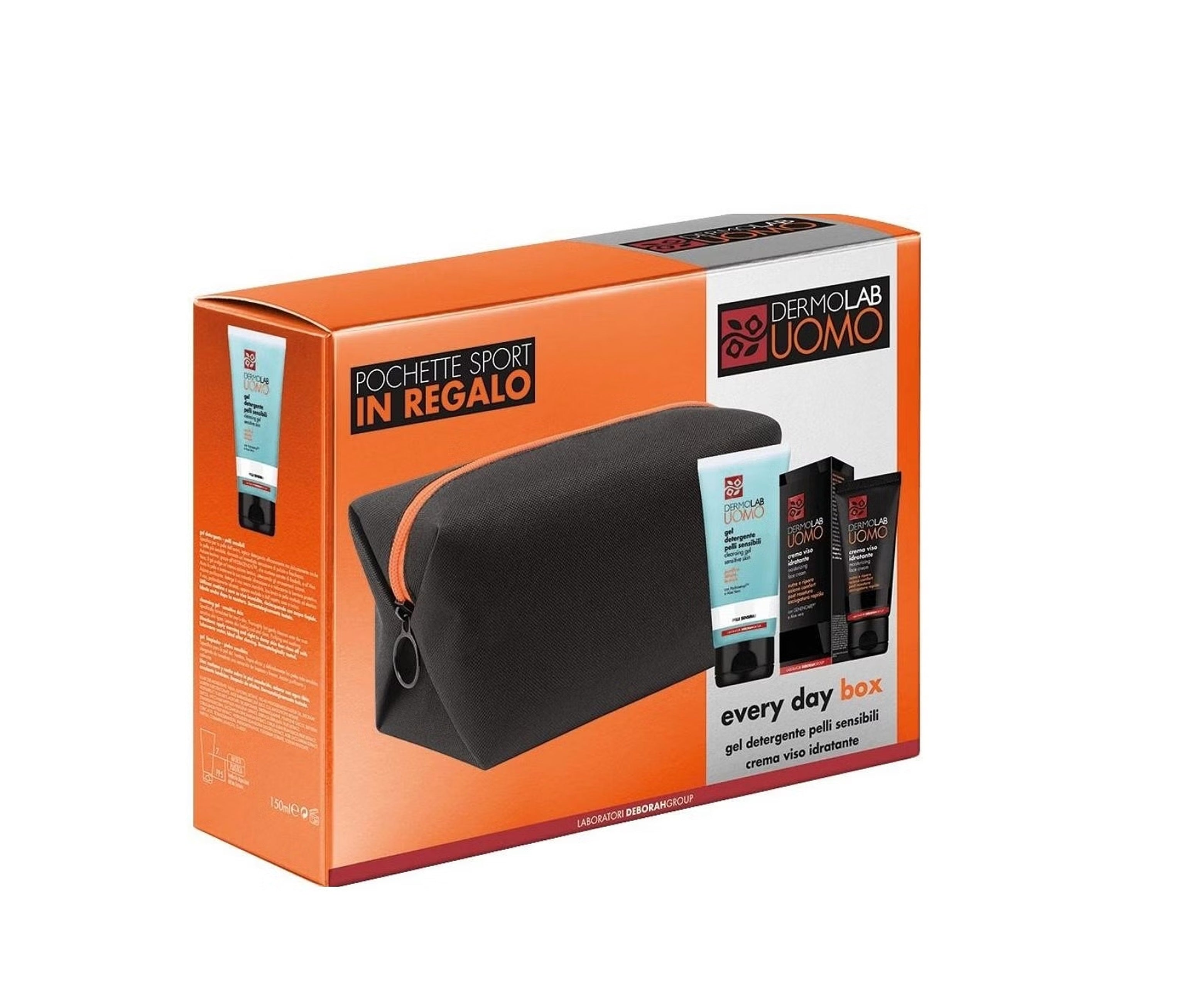 DERMOLAB UOMO COFANETTO EVERY DAY BOX CON POCHETTE