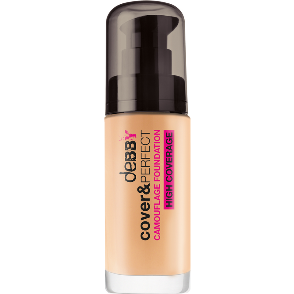 deBBY cover&PERFECT CAMOUFLAGE FOUNDATION Pelle perfetta a prova di selfie