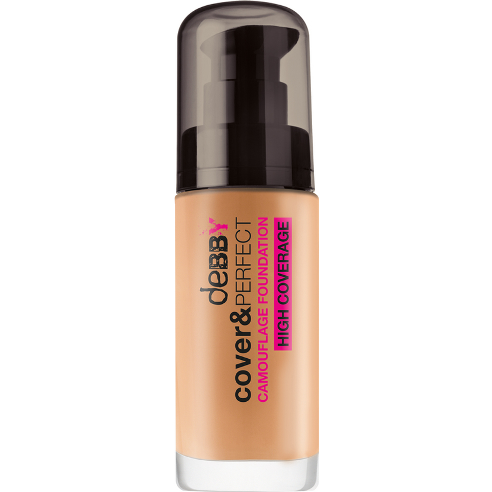 deBBY cover&PERFECT CAMOUFLAGE FOUNDATION Pelle perfetta a prova di selfie