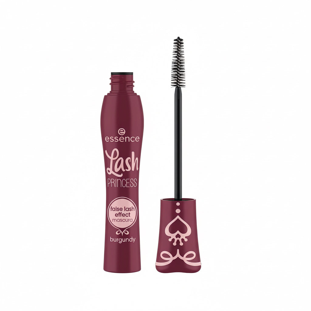essence mascara Lash PRINCESS effetto ciglia finte bordeaux