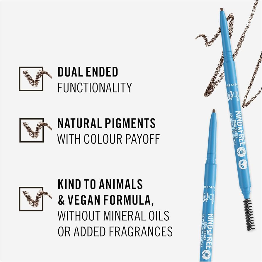 RIMMEL LONDON - MATITA SOPRACCIGLIA KIND & FREE