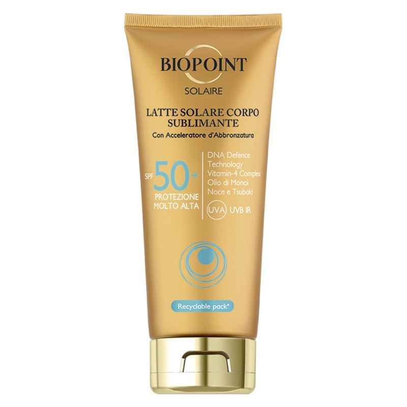 BIOPOINT LATTE SOLARE CORPO SUBLIMANTE SPF 50 - ml 200