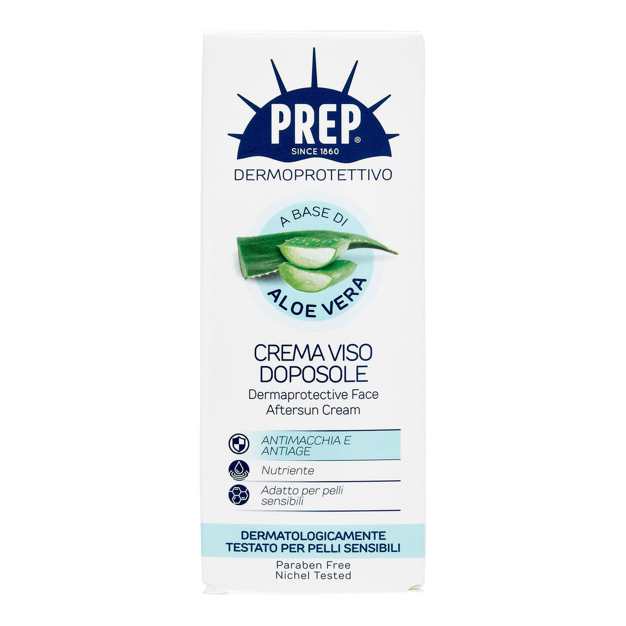 Dermoprotettivo A Base Di Aloe Vera Crema Viso Doposole-50 ml