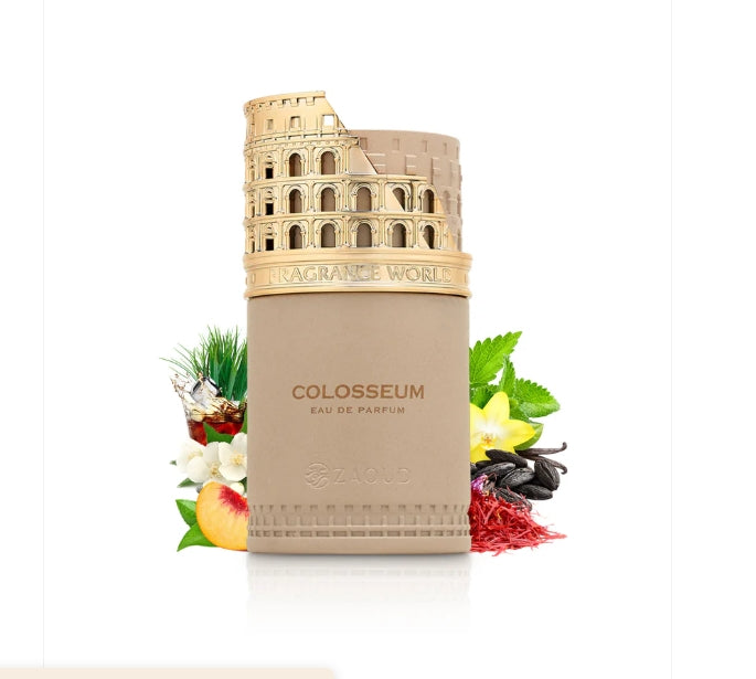 Colosseum di Fragrance World è una fragranza orientale legnosa unisex -100ml