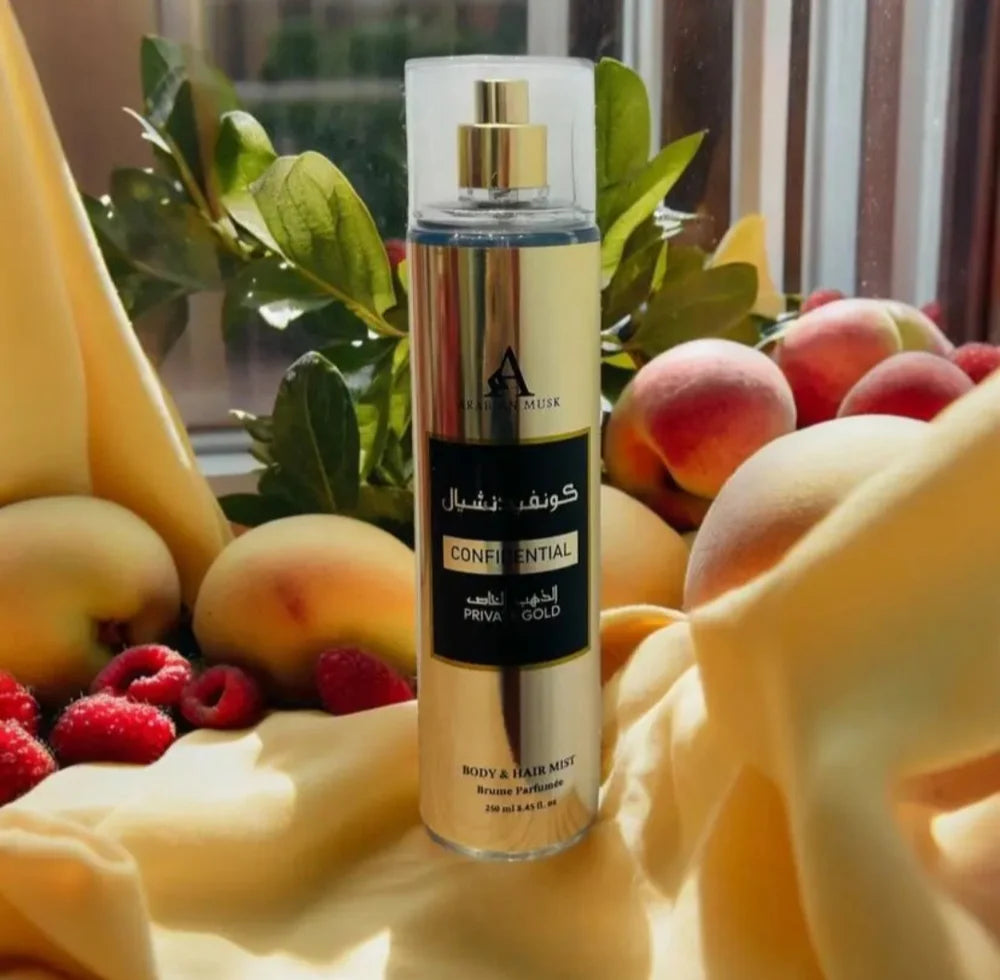 LATTAFA ACQUA PROFUMATA CORPO E CAPELLI - CONFIDENTIAL 250ml