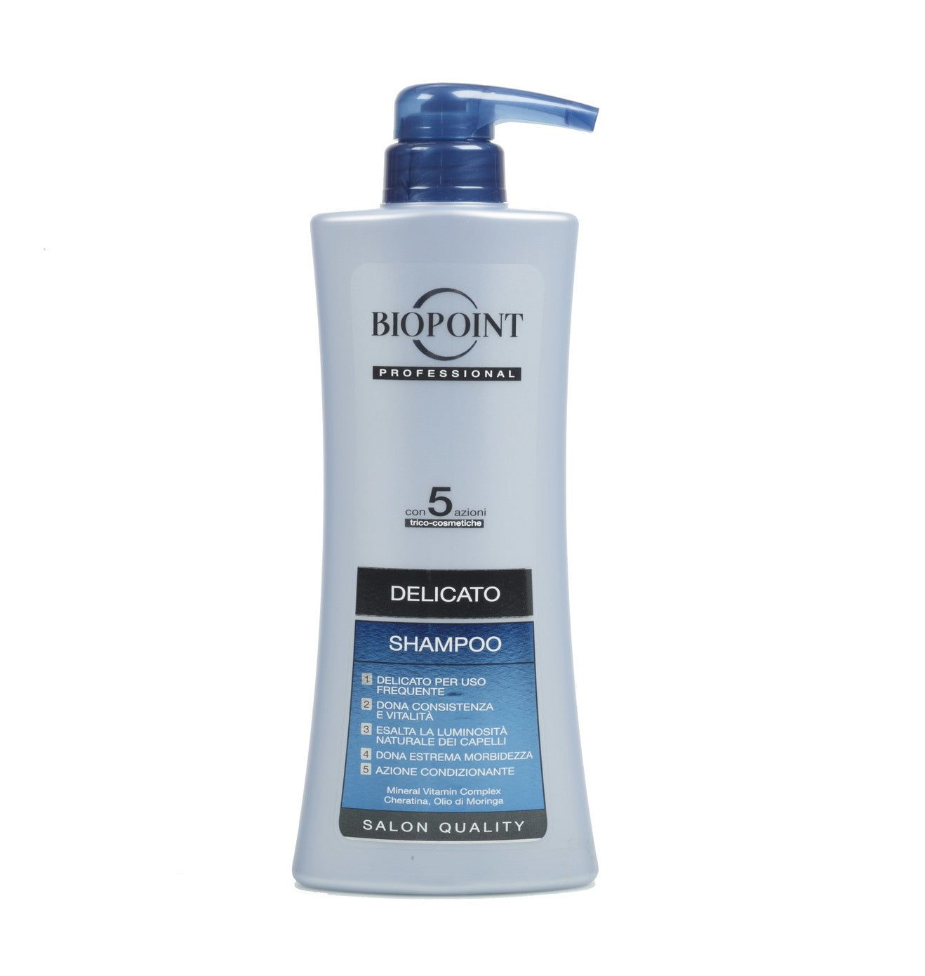BIOPOINT - Shampoo Professional Delicato per Tutti i Tipi di Capelli Salon Quality - 400ml