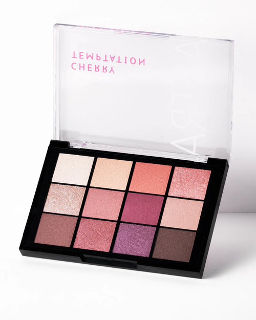 ASTRA TEMPTATION PALETTE - Palette Ombretto 12 Colori CHERRY TEMPTATION