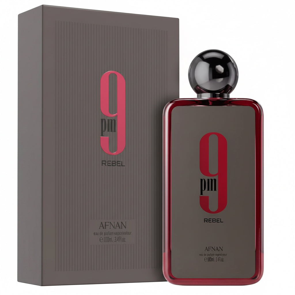 Afnan 9 PM Rebel Unisex Eau De Parfum Vaporisateur 100ml