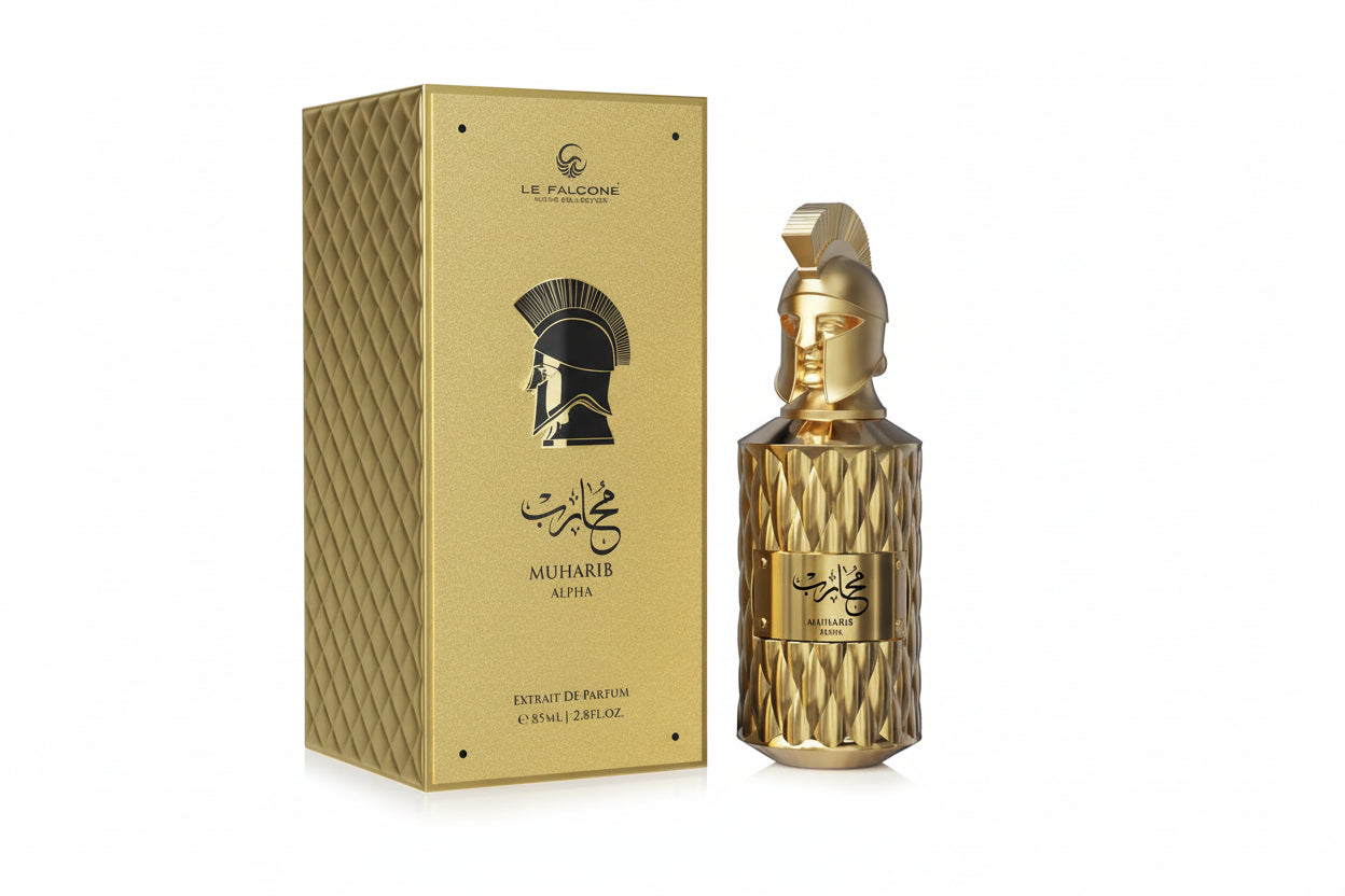 Muharib Alpha di Le Falconé EDP 85ml – Profumo unisex avvolgente e duraturo