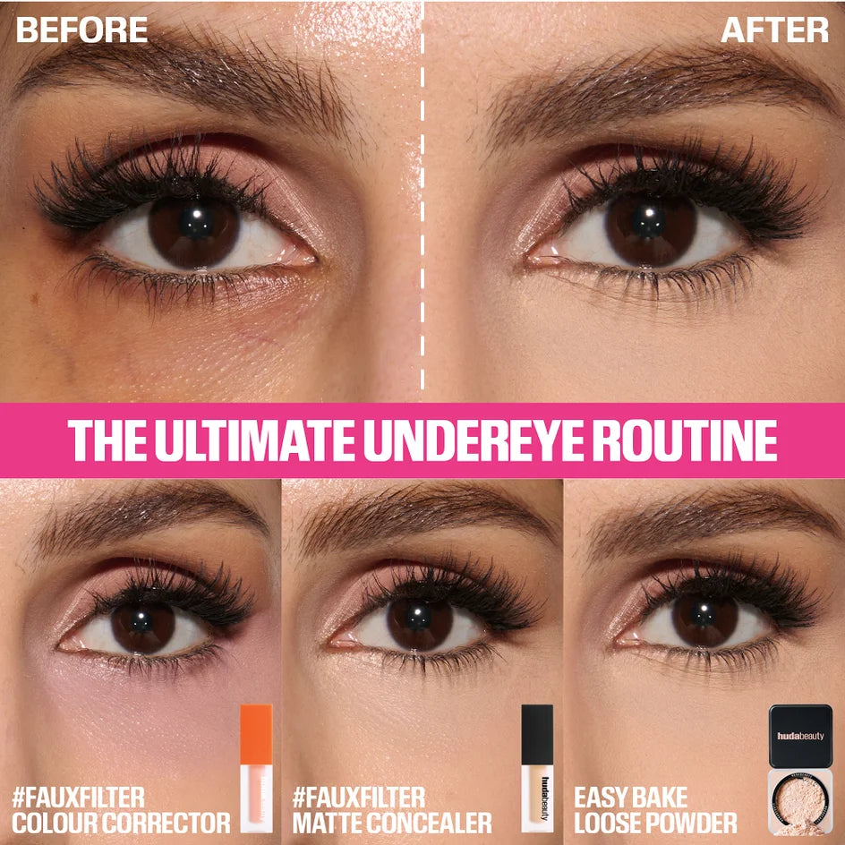 HUDA BEAUTY #FAUXFILTER Luminous Matte Liquid Concealer - Correttore antiocchiaie liquido