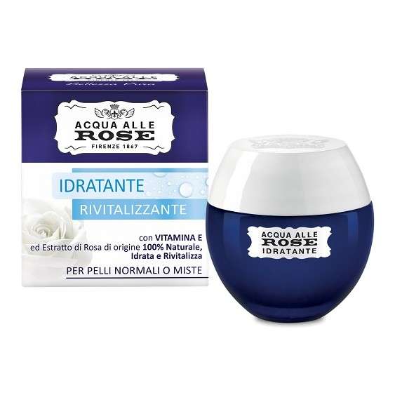Roberts acqua alle rose crema viso idratante e rivitalizzante 50 ml