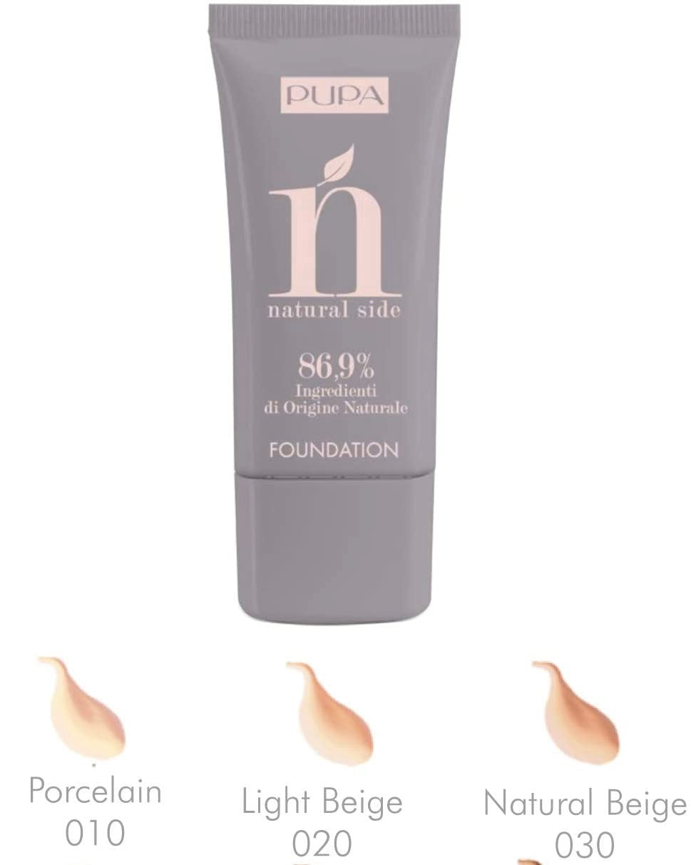 Pupa natural side Fondotinta Fluido perfezionatore SPF6