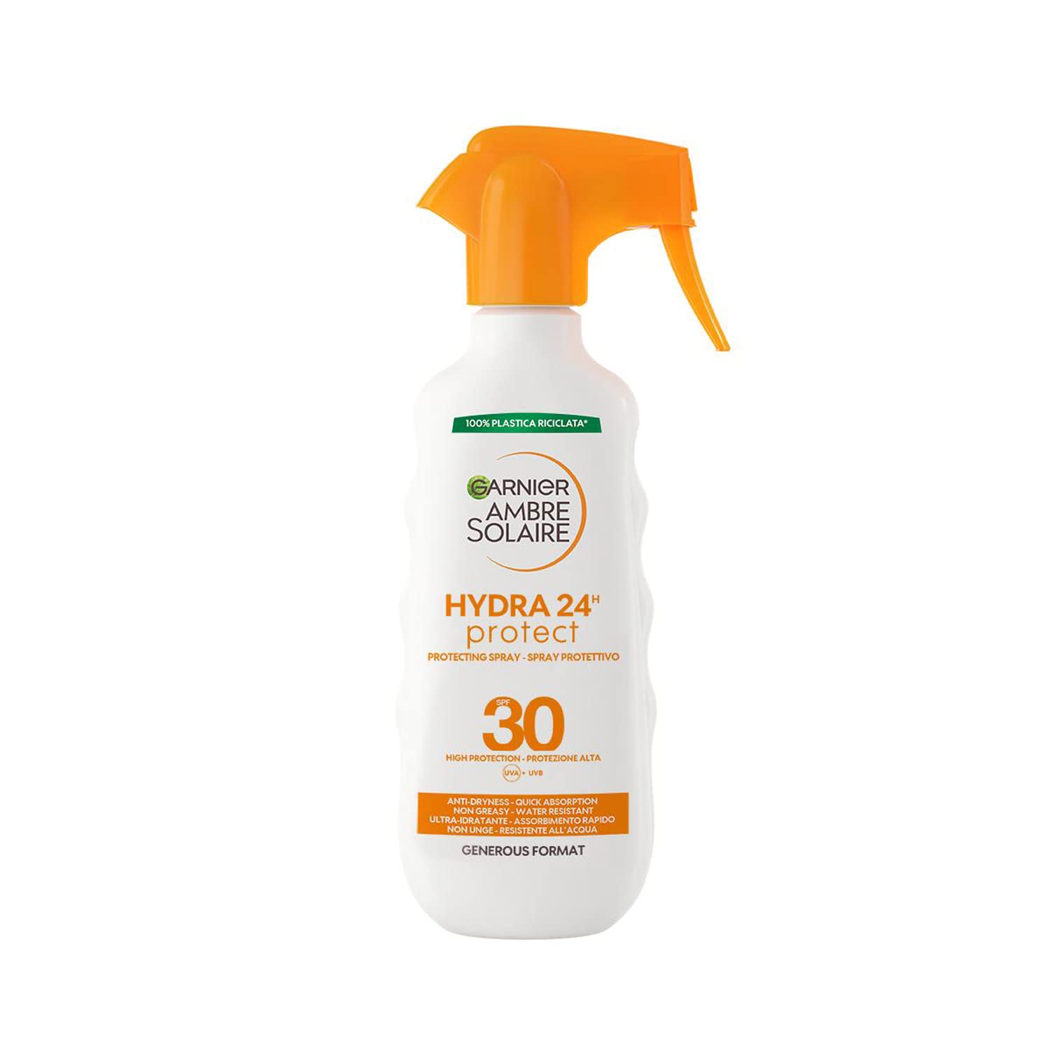 Garnier Ambre Solaire Hydra 24 Spf30 Spray Gachette 270ml