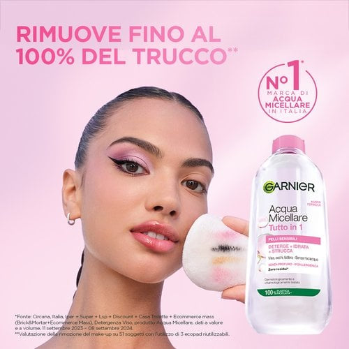 Garnier Acqua Micellare Tutto in 1 pelli sensibili 400 ml