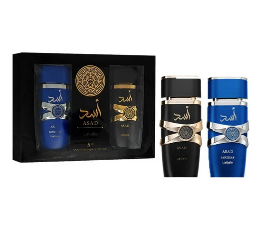Confezione ASAD + ASAD ZANZIBAR 100ml LATTAFA - UOMO