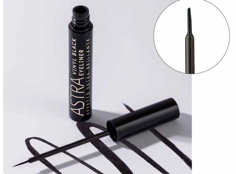 ASTRA VINYL BLACK EYELINER - Eyeliner Vinilico Intenso Extra-brillante