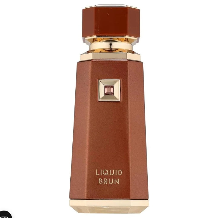 French Avenue Liquid Brun EDP 100ml - Fragranza Unisex Orientale Gourmand con Note di Cannella e Vaniglia Bourbon