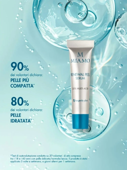 Miamo Protocollo Schiarente Illuminante e Protettivo Pigment Control 30ml + Renewal Peel 5ml + Pigment Defense Tinted SPF50+ 10ml
