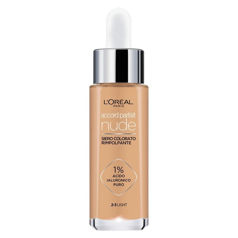 L'ORÉAL ACCORD PARFAIT NUDE - SIERO COLORATO RIMPOLPANTE