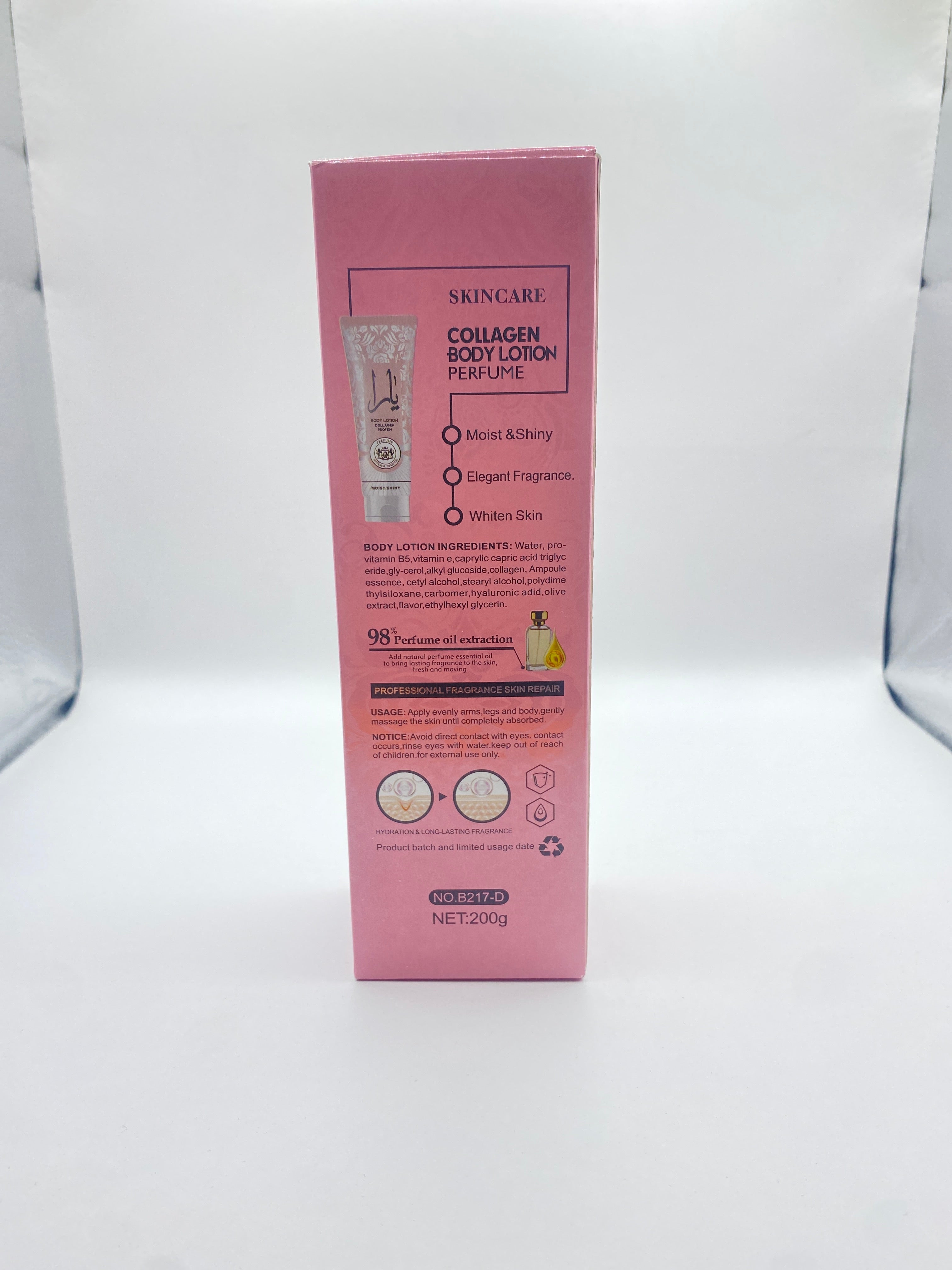 Crema corpo profumata alla rosa di yara-200 ml