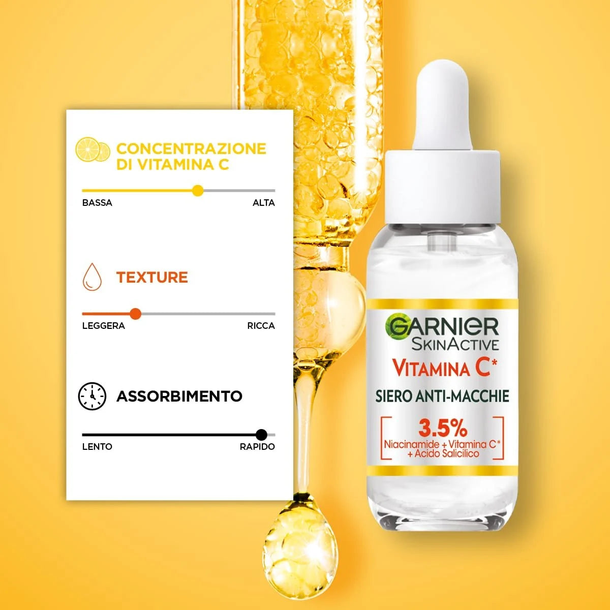 Garnier Siero Antimacchie Viso con Vitamina C 30ml